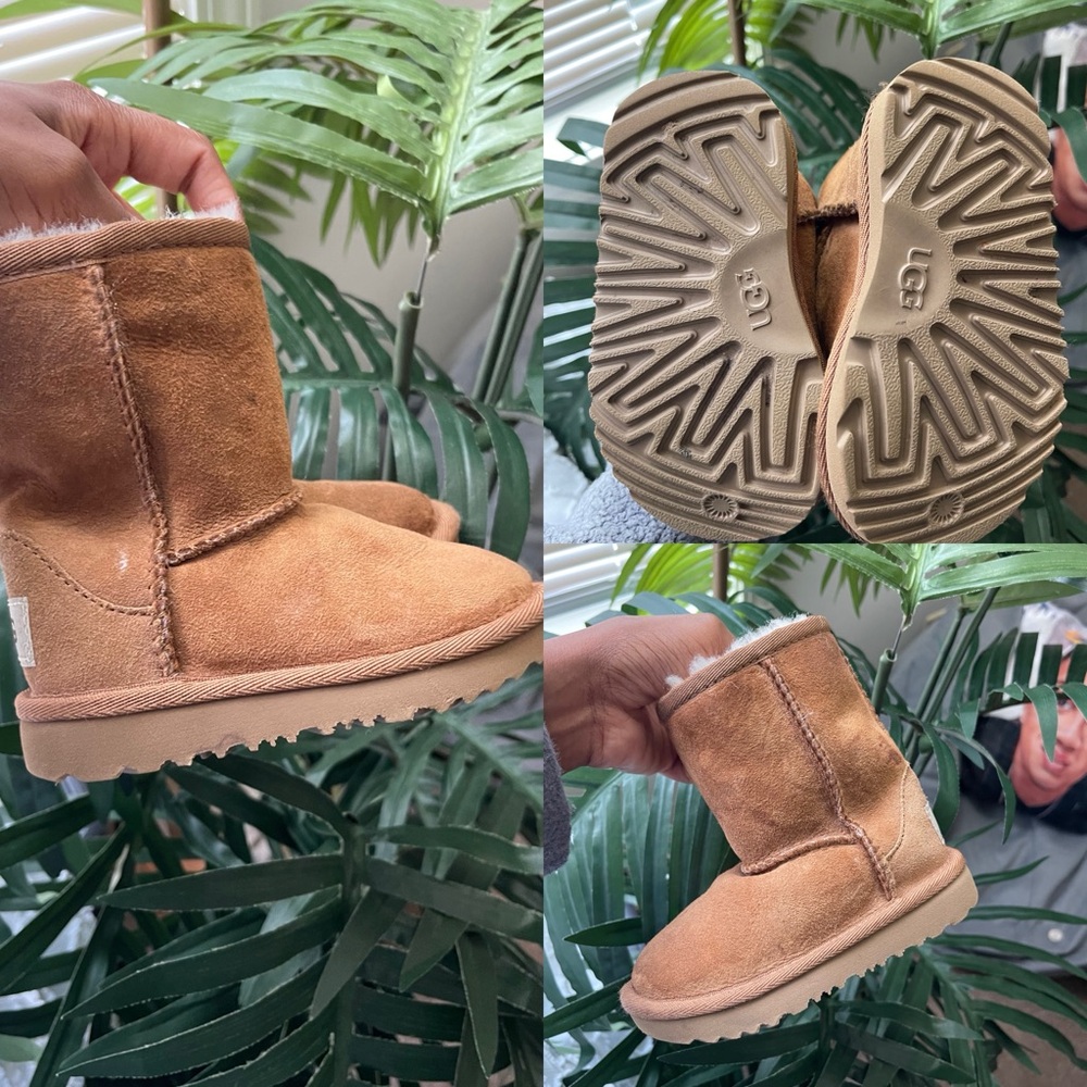 Chestnut Toddler Tall Ugg Boots Size 6C